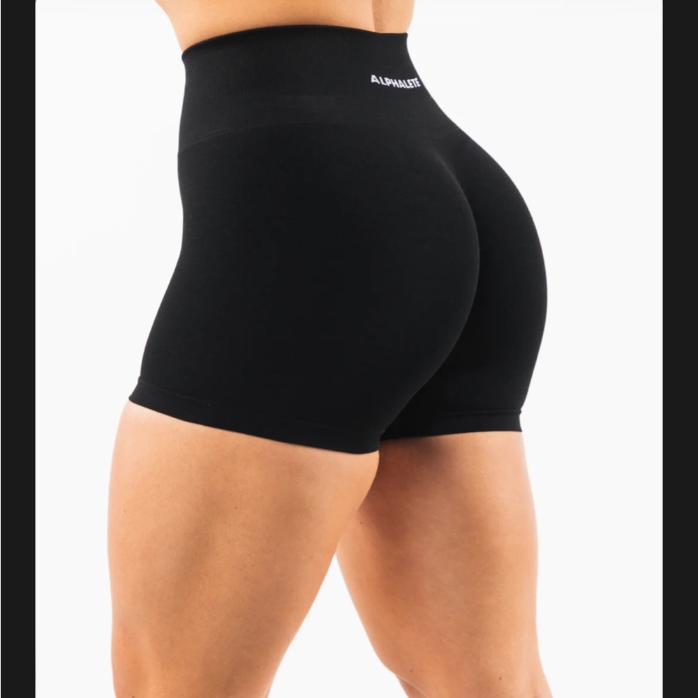 Alphalete amplify shorts.